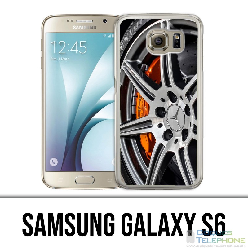 Coque Samsung Galaxy S6 - Jante Mercedes Amg