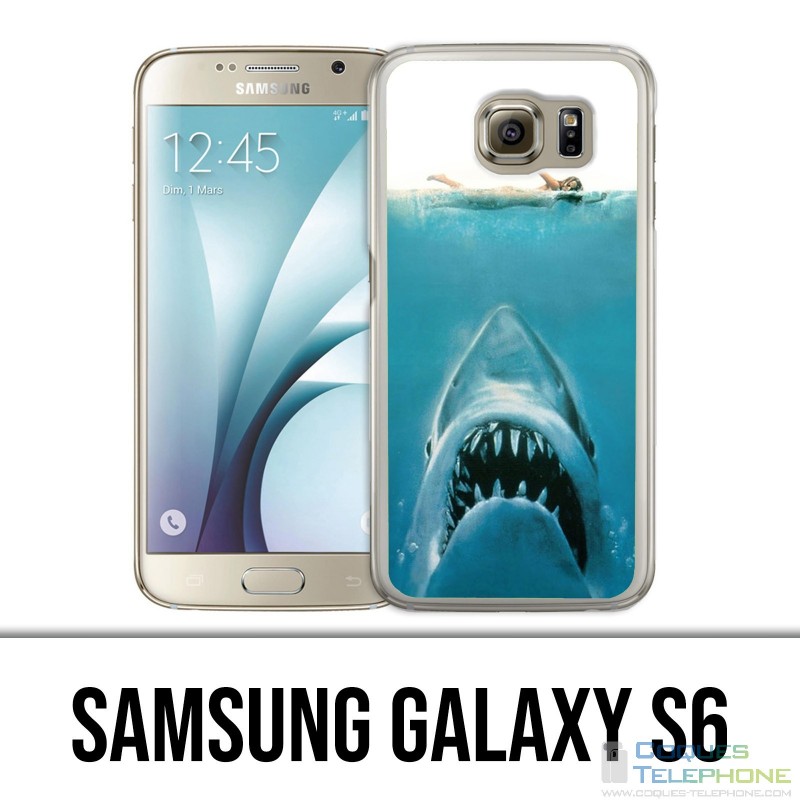 Samsung Galaxy S6 Hülle - Jaws die Zähne des Meeres