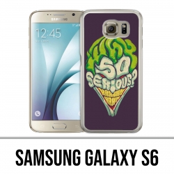 Carcasa Samsung Galaxy S6 - Joker Tan serio