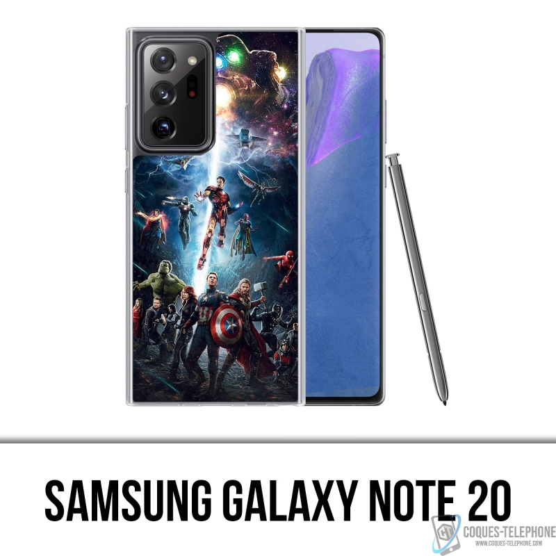 Coque Samsung Galaxy Note 20 - Avengers Vs Thanos