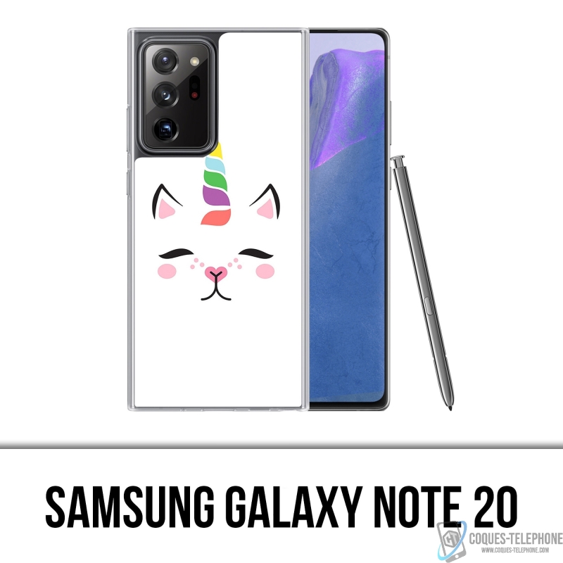 Cover Samsung Galaxy Note 20 - Gato Unicornio