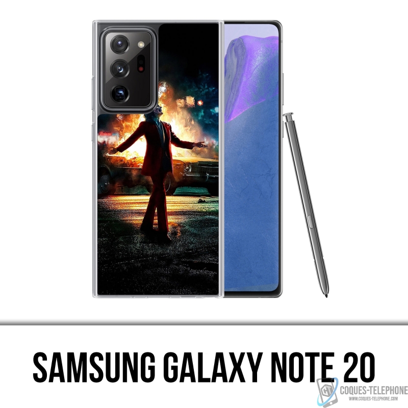 Cover Samsung Galaxy Note 20 - Joker Batman On Fire