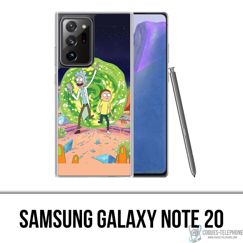 Custodia per Samsung Galaxy Note 20 - Rick e Morty