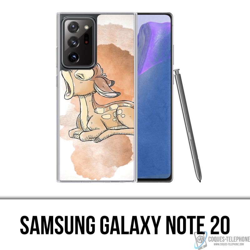 Coque Samsung Galaxy Note 20 - Disney Bambi Pastel