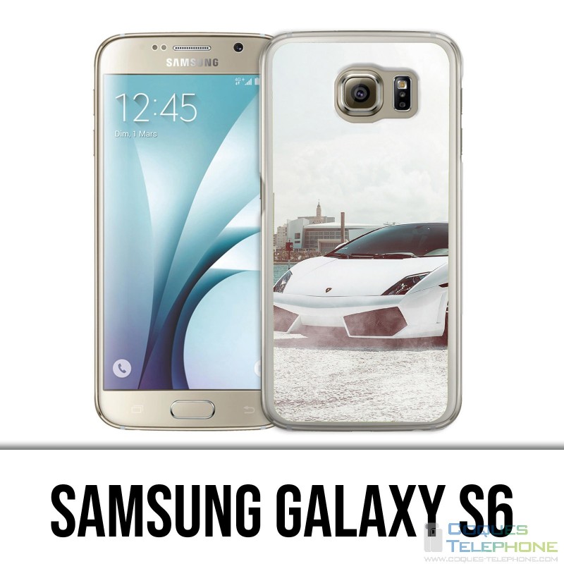 Coque Samsung Galaxy S6 - Lamborghini Voiture