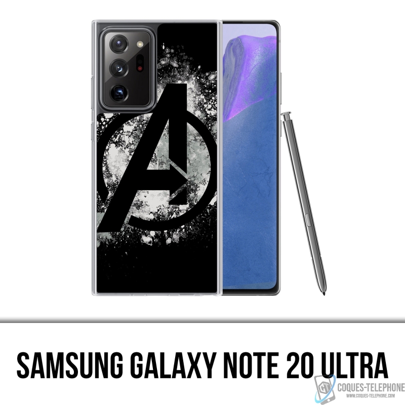 Custodia per Samsung Galaxy Note 20 Ultra - Logo Avengers Splash