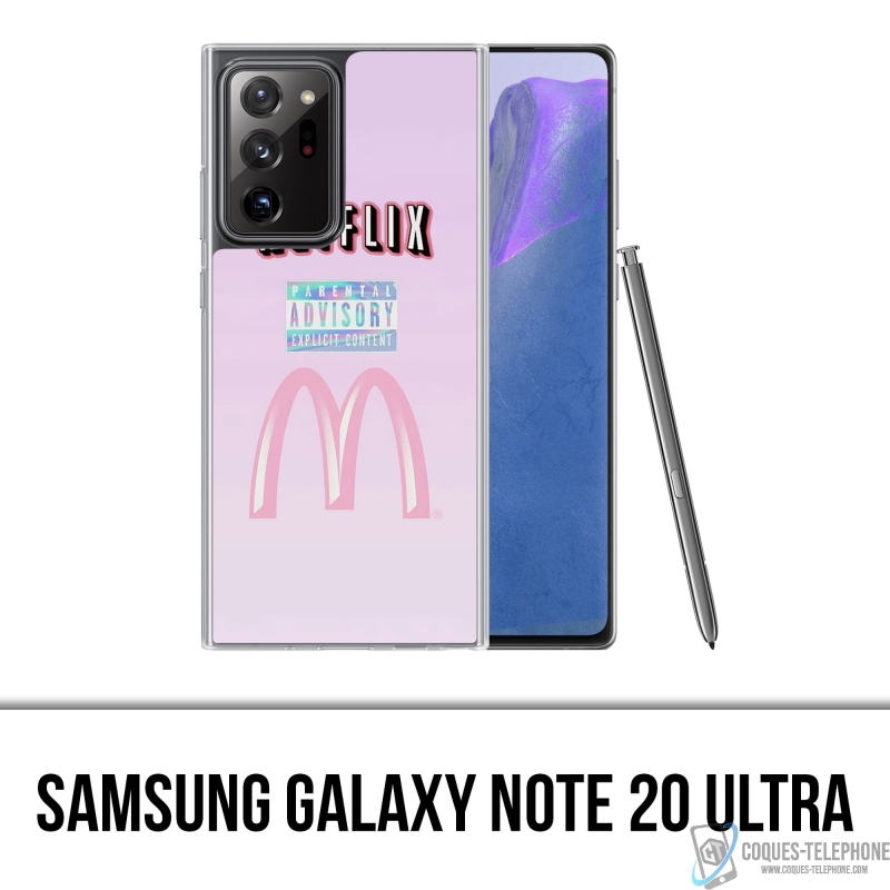 Samsung Galaxy Note 20 Ultra Case - Netflix und Mcdo