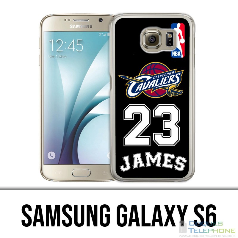 Samsung Galaxy S6 Hülle - Lebron James Black