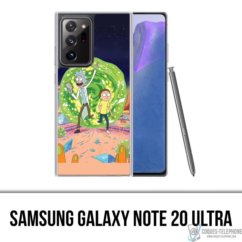 Funda Samsung Galaxy Note 20 Ultra - Rick y Morty