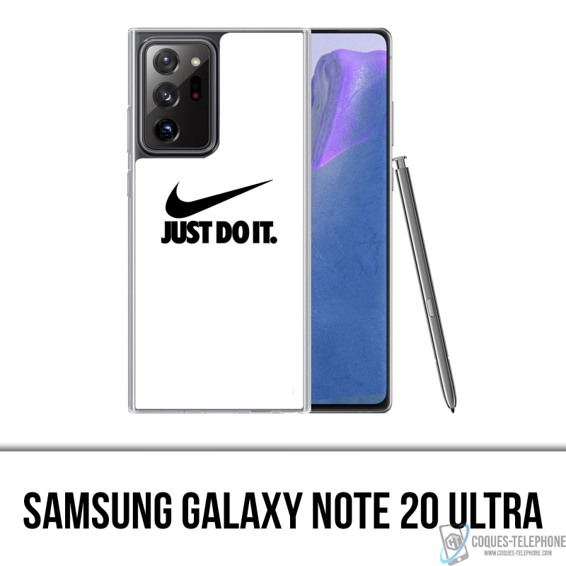 Funda Samsung Galaxy Note 20 Ultra - Nike Just Do It Blanca