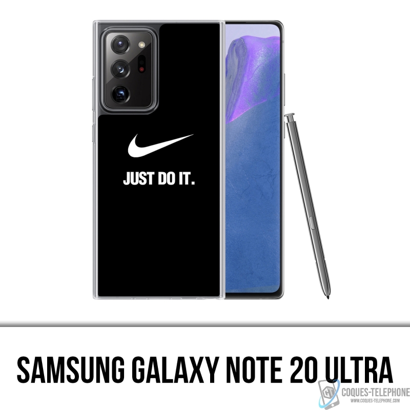 Custodia per Samsung Galaxy Note 20 Ultra - Nike Just Do It Black