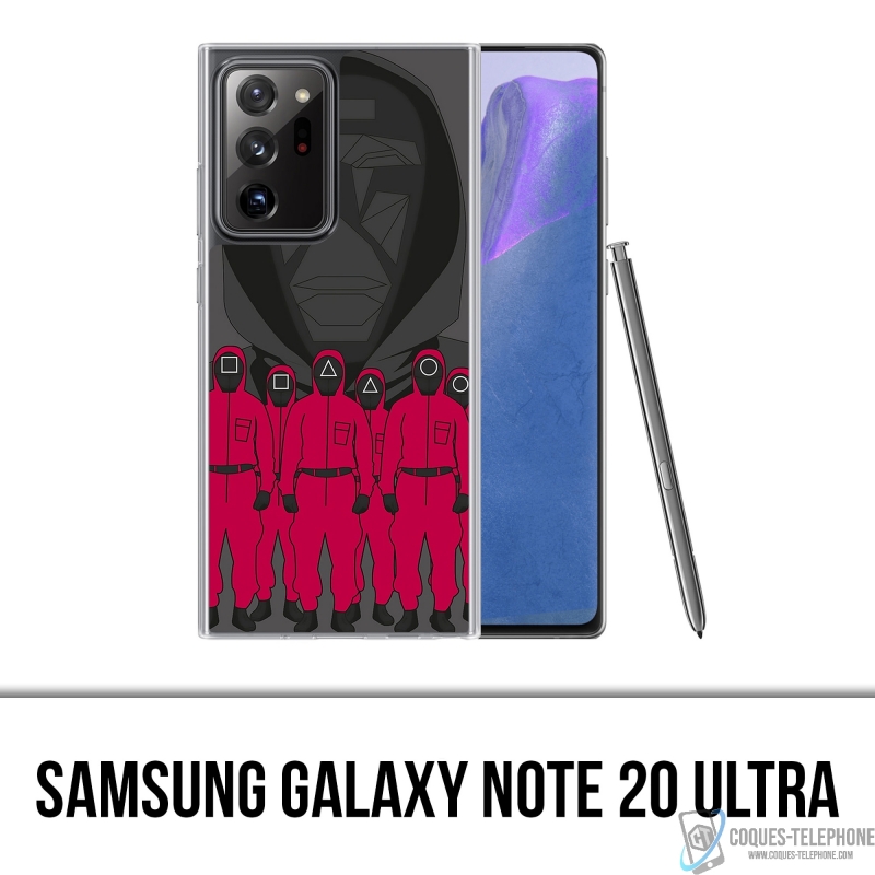 Coque Samsung Galaxy Note 20 Ultra - Squid Game Cartoon Agent