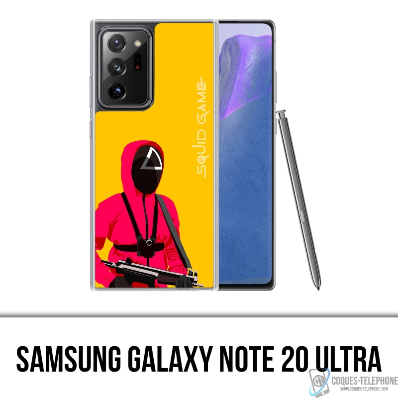 Samsung Galaxy Note 20 Ultra Case - Tintenfisch-Spiel Soldat Cartoon