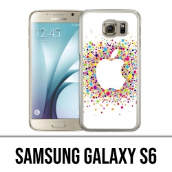 Samsung Galaxy S6 Hülle - Mehrfarbiges Apple Logo