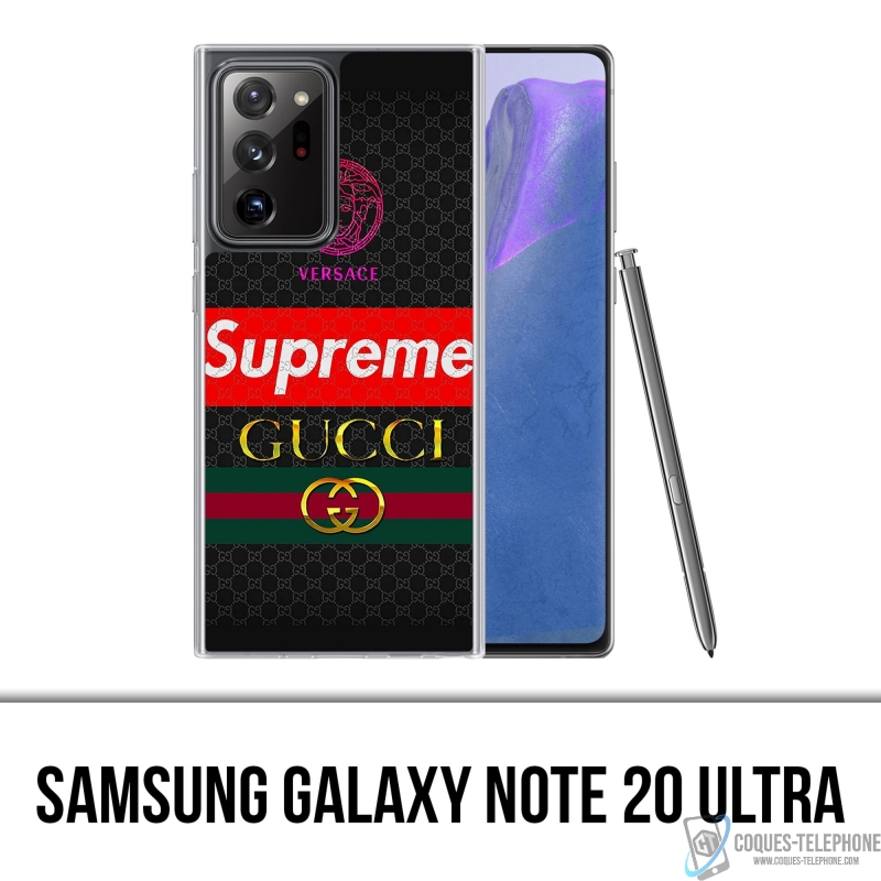 Coque Samsung Galaxy Note 20 Ultra - Versace Supreme Gucci