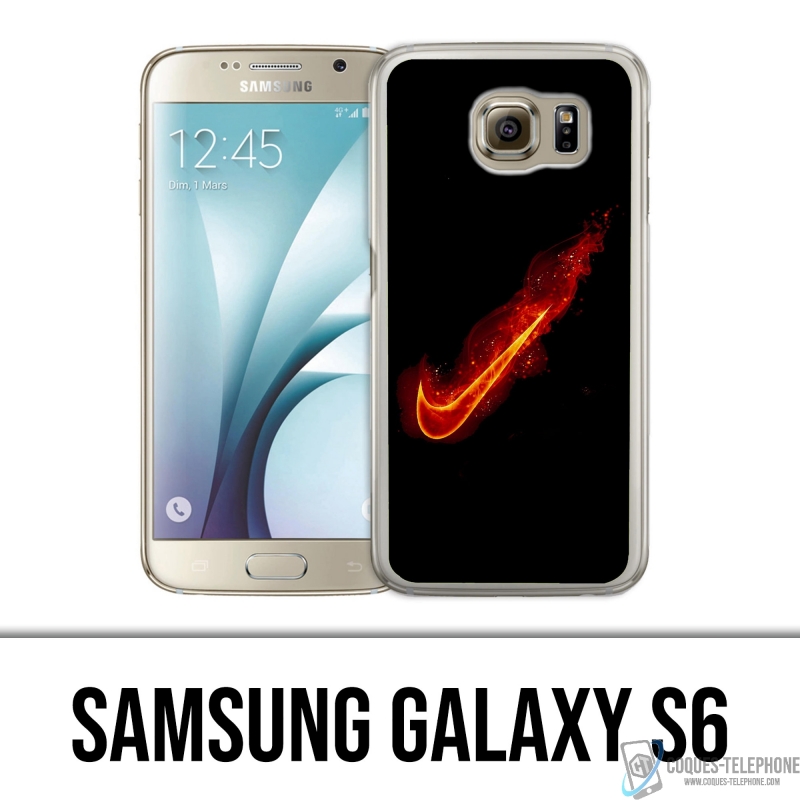 Coque Samsung Galaxy S6 - Nike Feu