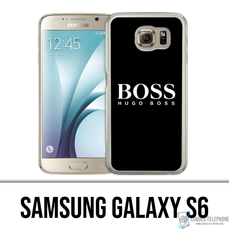 Custodia per Samsung Galaxy S6 - Hugo Boss Nera