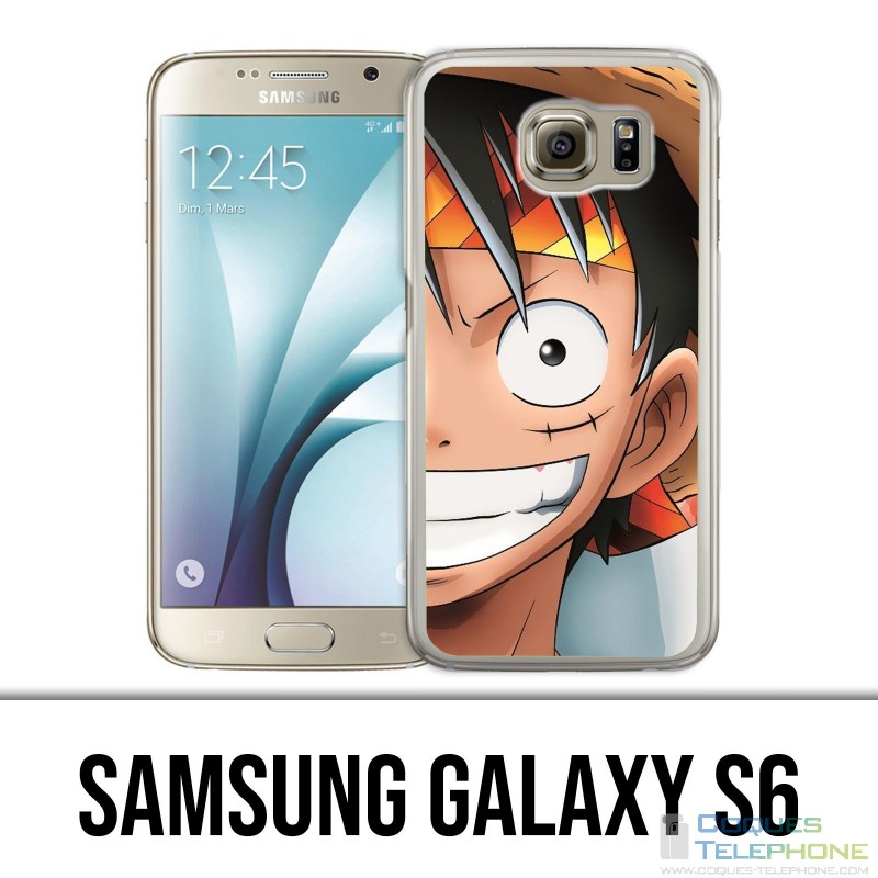 Coque Samsung Galaxy S6 - Luffy One Piece