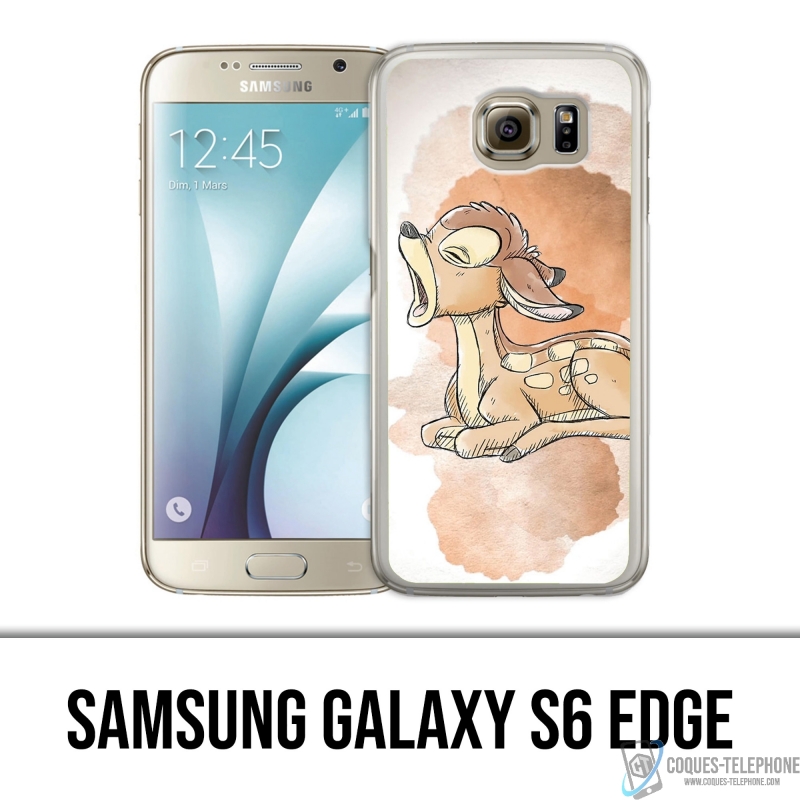 Samsung Galaxy S6 edge case - Disney Bambi Pastel