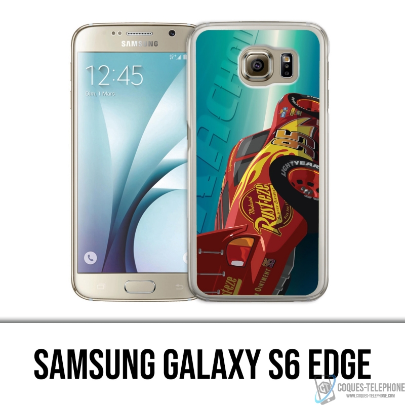 Custodia per Samsung Galaxy S6 Edge - Disney Cars Speed