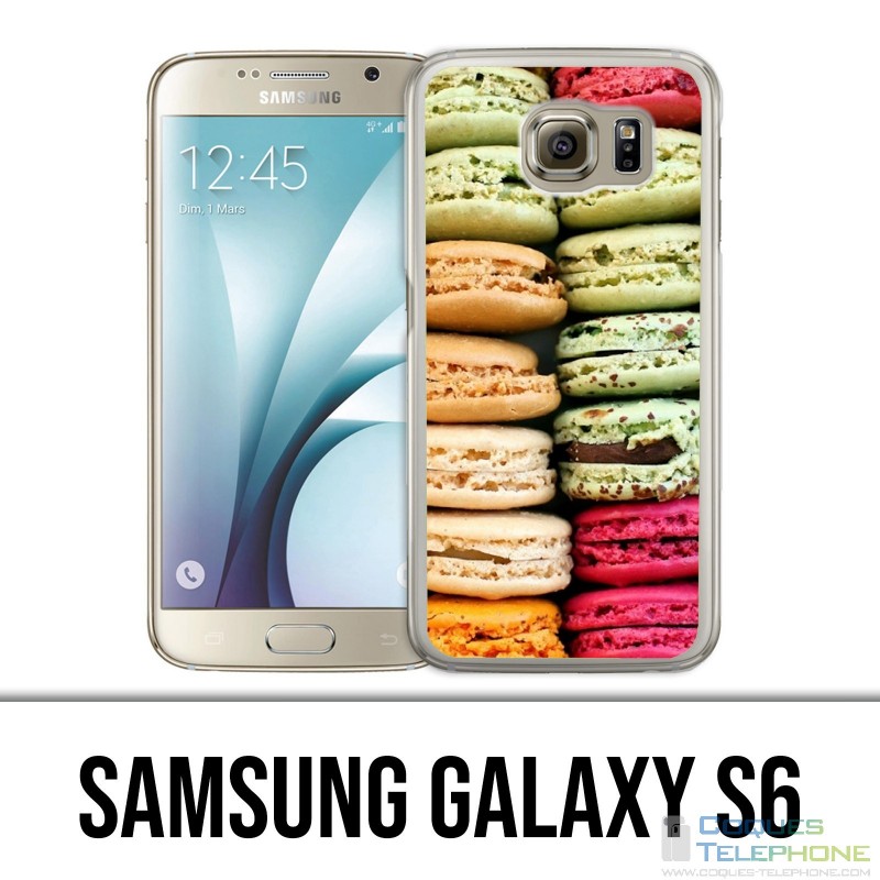 Funda Samsung Galaxy S6 - Macarons
