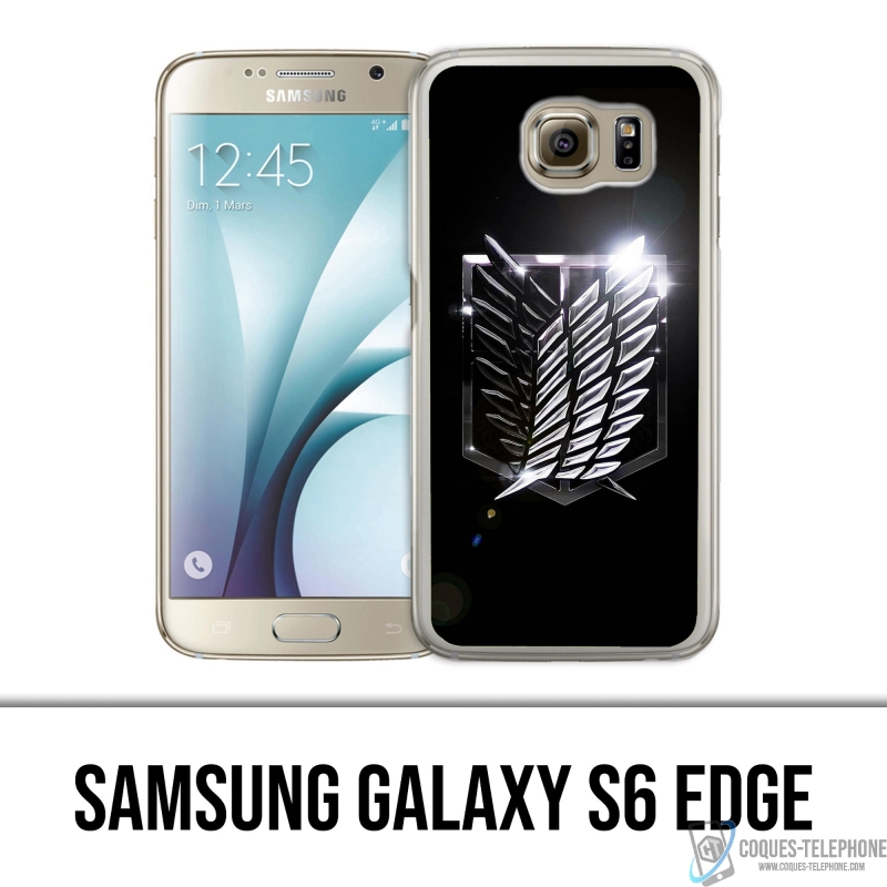 Coque Samsung Galaxy S6 edge - Logo Attaque Des Titans