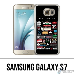 Coque Samsung Galaxy S7 - Friends Logo