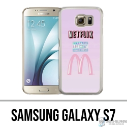 Samsung Galaxy S7 Case - Netflix und Mcdo