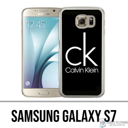 Funda Samsung Galaxy S7 - Calvin Klein Logo Negro