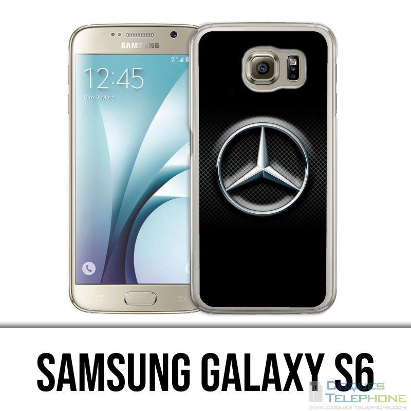 Carcasa Samsung Galaxy S6 - Logotipo de Mercedes