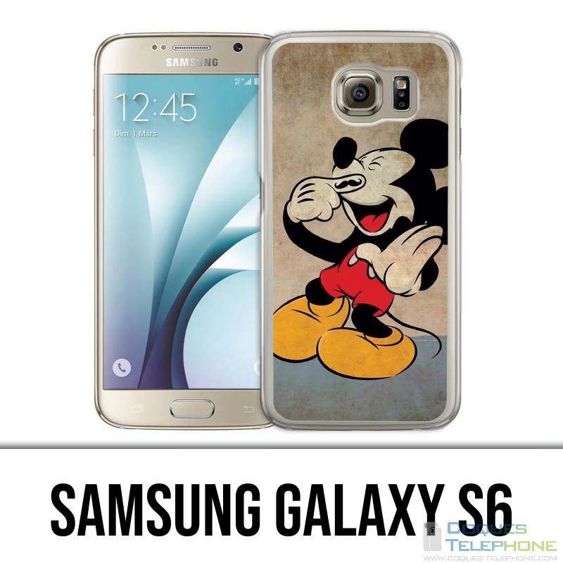 Coque Samsung Galaxy S6 - Mickey Moustache