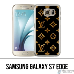 Custodia per Samsung Galaxy S7 edge - Louis Vuitton Gold