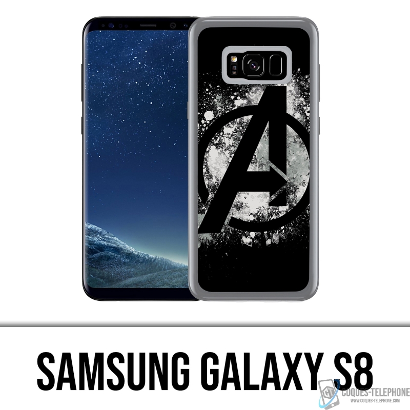 Coque Samsung Galaxy S8 - Avengers Logo Splash
