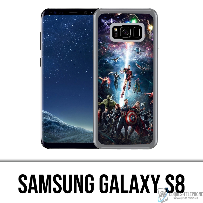 Funda Samsung Galaxy S8 - Vengadores Vs Thanos