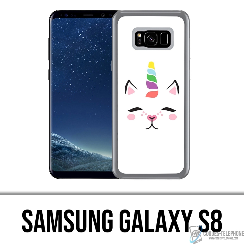 Cover Samsung Galaxy S8 - Gato Unicornio