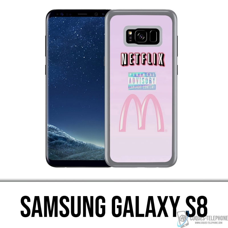 Coque Samsung Galaxy S8 - Netflix And Mcdo