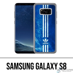Samsung Galaxy S8 Case - Adidas Blaue Streifen