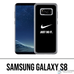 Coque Samsung Galaxy S8 - Nike Just Do It Noir