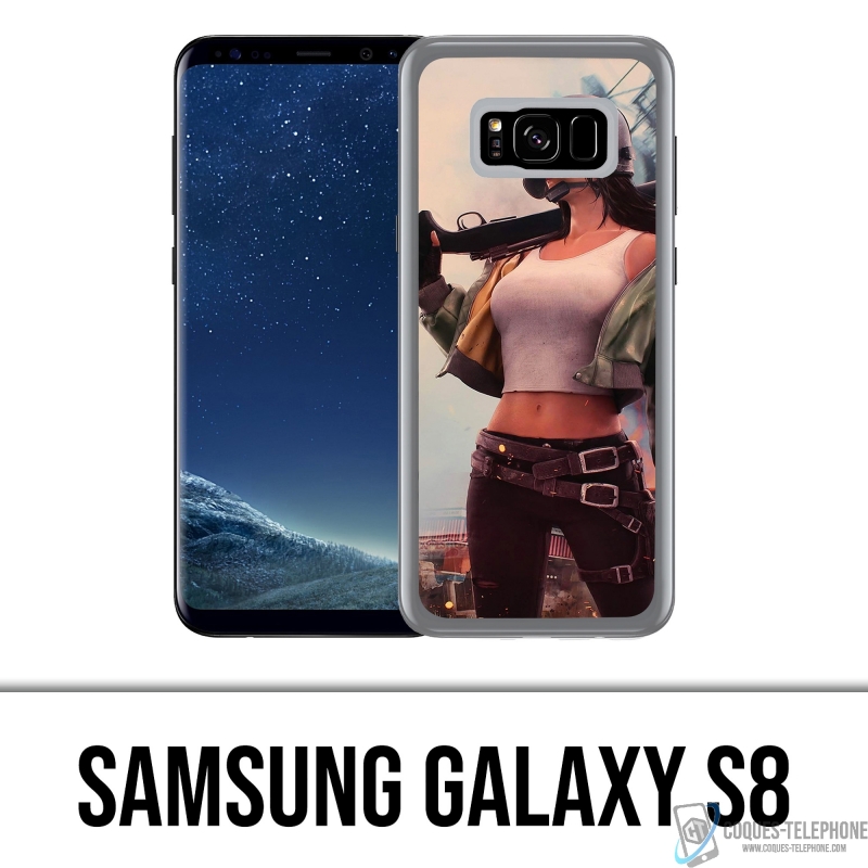 Coque Samsung Galaxy S8 - PUBG Girl