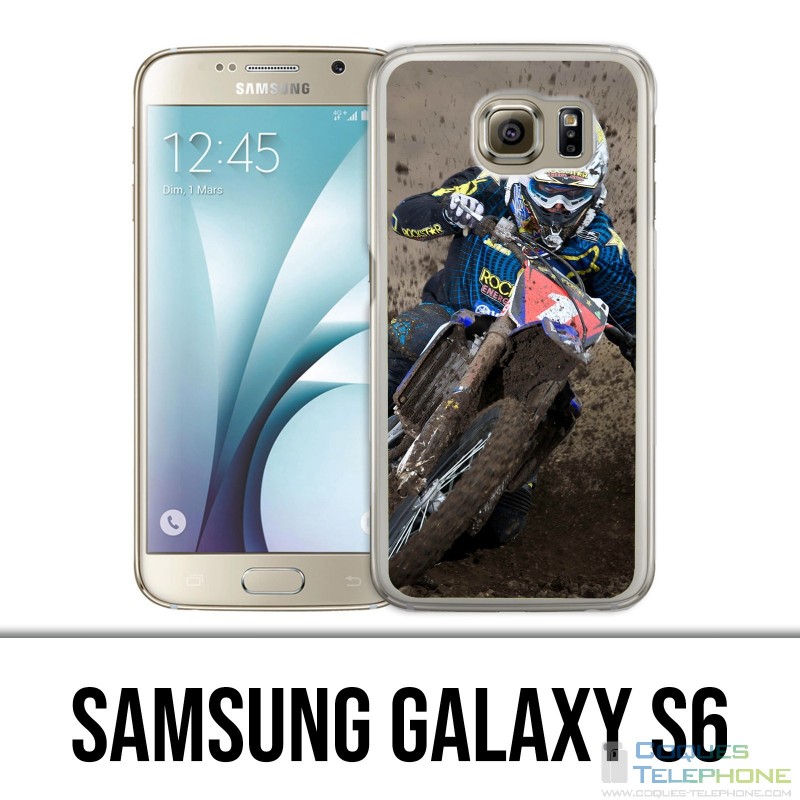 Custodia Samsung Galaxy S6 - Motocross Mud