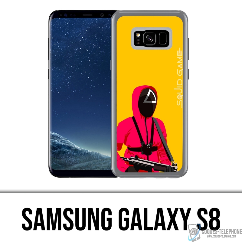 Samsung Galaxy S8 Case - Tintenfisch Spiel Soldat Cartoon