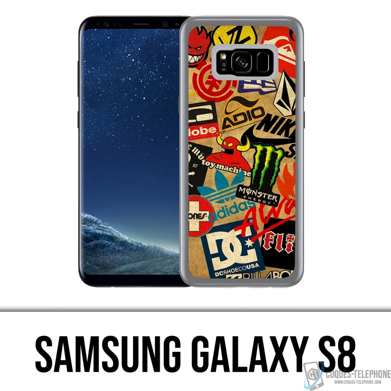 Coque Samsung Galaxy S8 - Skate Logo Vintage