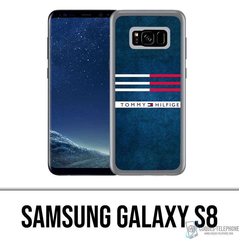 Custodia per Samsung Galaxy S8 - Righe Tommy Hilfiger