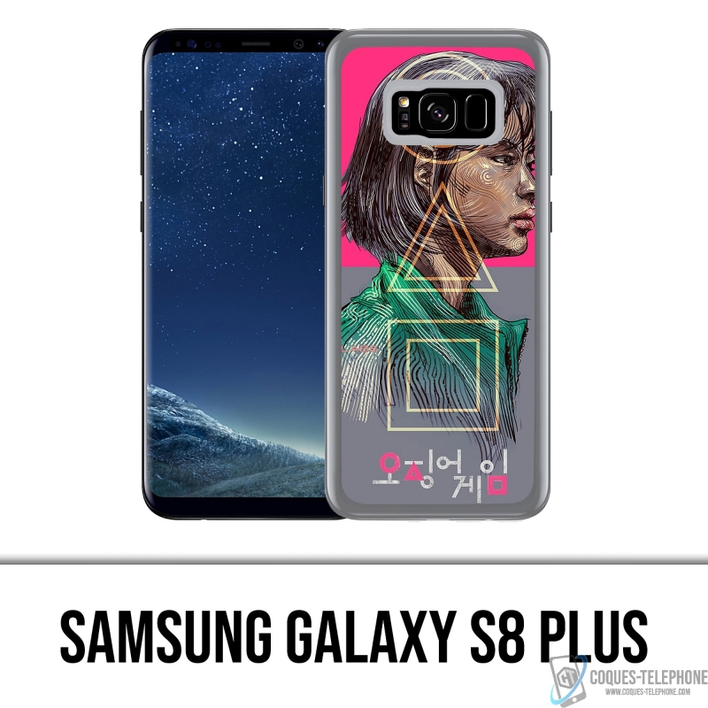 Coque Samsung Galaxy S8 Plus - Squid Game Girl Fanart