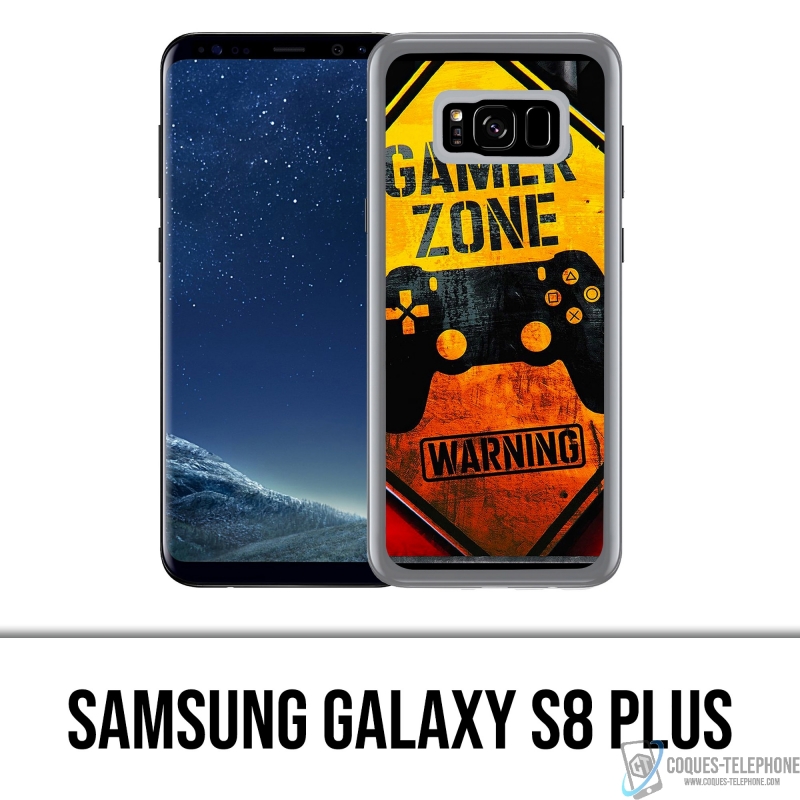 Samsung Galaxy S8 Plus Case - Gamer Zone Warnung