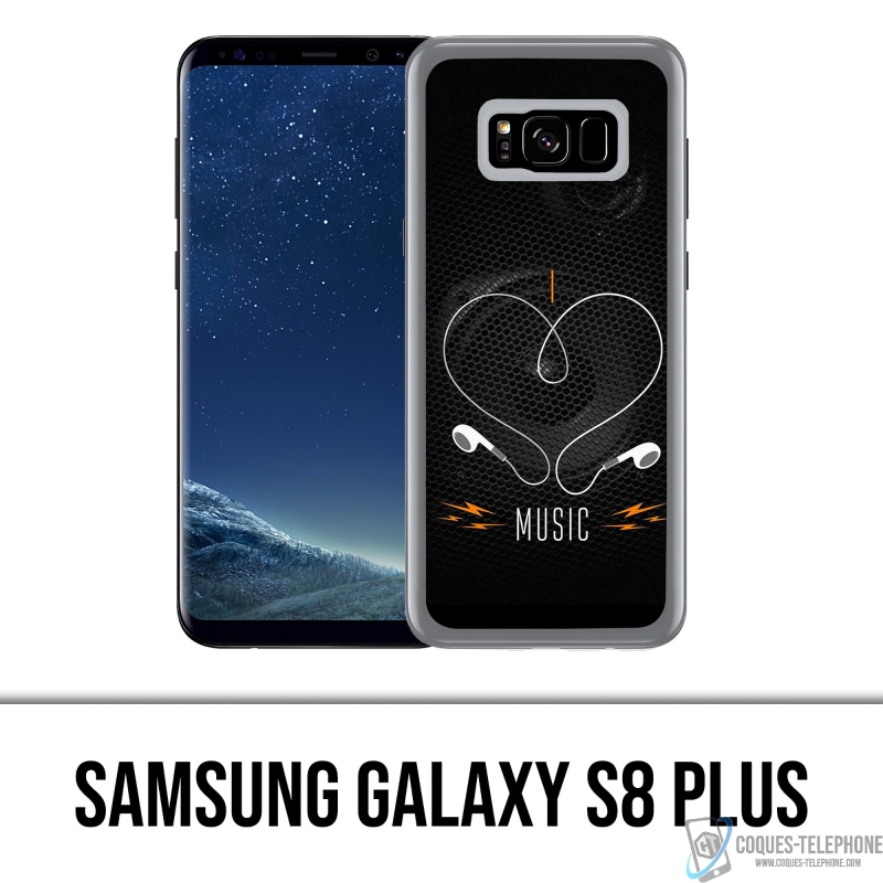 Cover Samsung Galaxy S8 Plus - Amo la musica