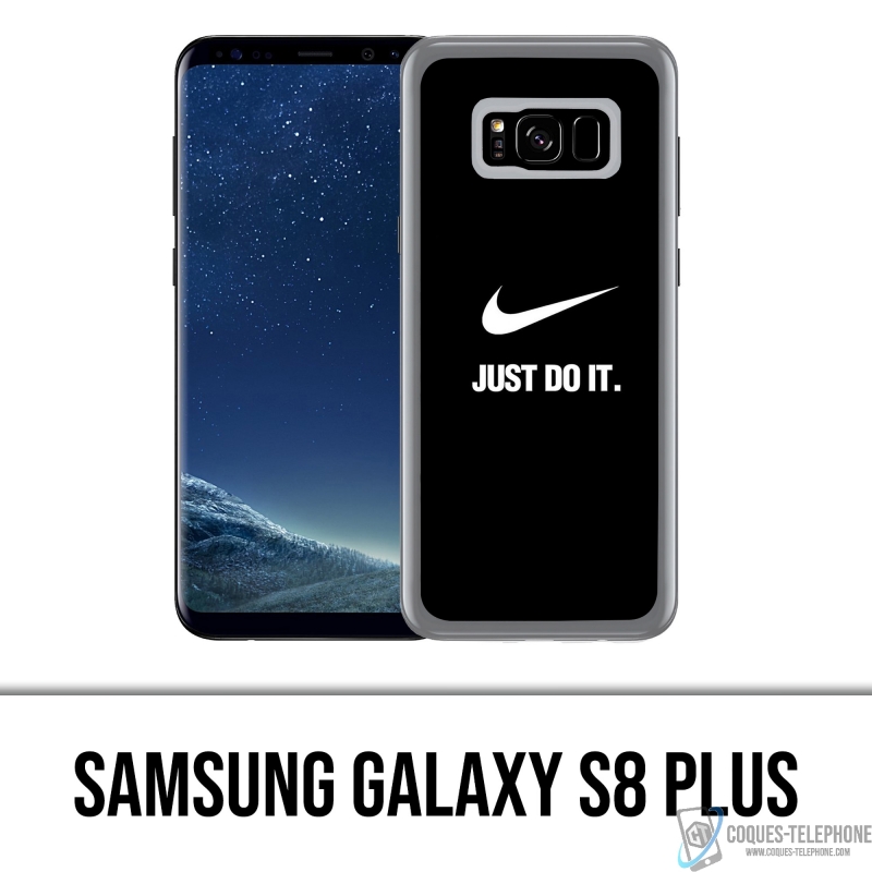 Coque Samsung Galaxy S8 Plus - Nike Just Do It Noir