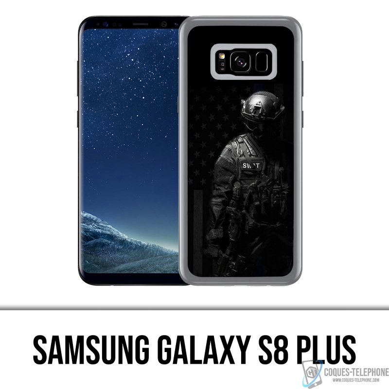 Coque Samsung Galaxy S8 Plus - Swat Police Usa