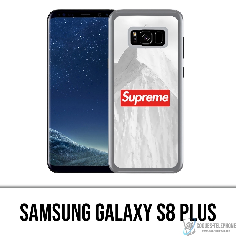 Custodia per Samsung Galaxy S8 Plus - Montagna Bianca Suprema