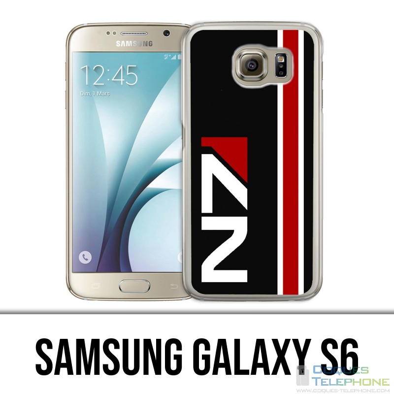 Carcasa Samsung Galaxy S6 - N7 Mass Effect